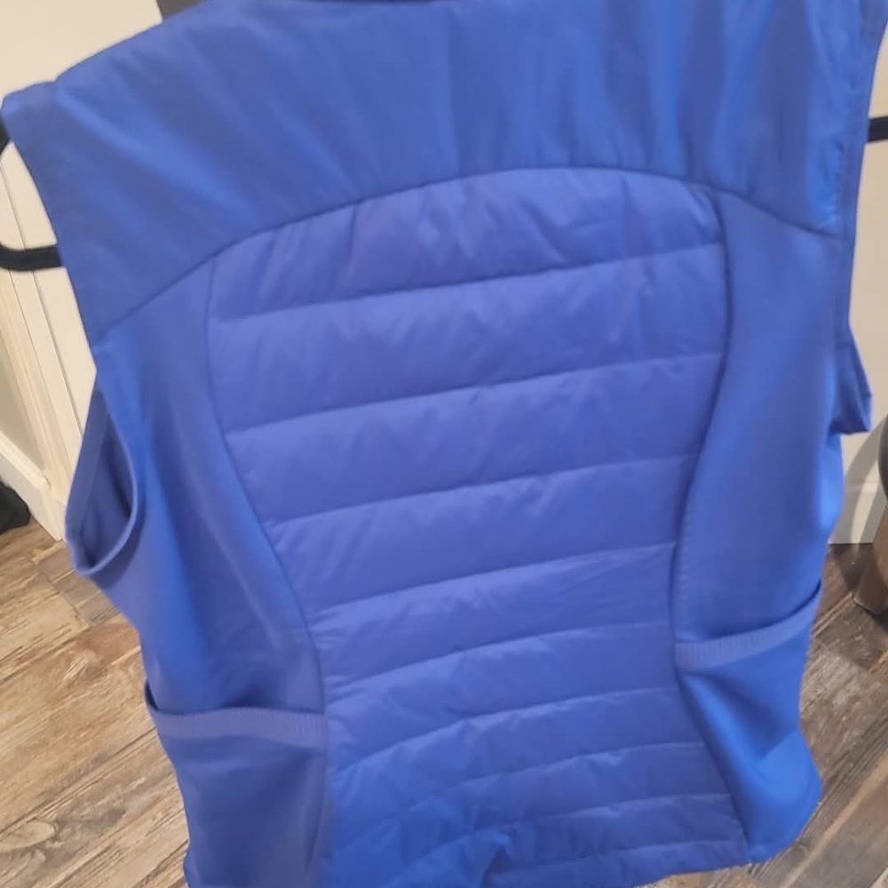 Blue Puffer Vest - Picture 4 of 5